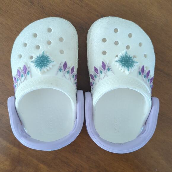 Crocs Disney Frozen II Classic Clog toddler C4 - Picture 5 of 10